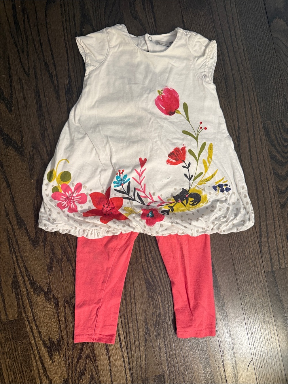 Adorable matching set with bubble dress
